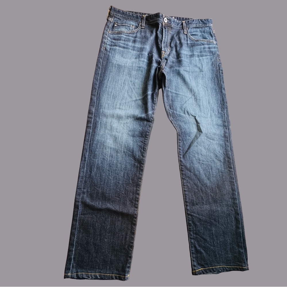Ag Adriano Goldschmied the graduate tailored leg blue jeans size 38